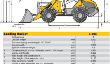 Liebherr l506 compact full