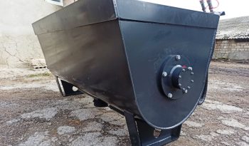 Mischeimer 0,9 m³ für Baumischungen, Mörtel, Beton, Dünger, Futtermittel und mehr voll