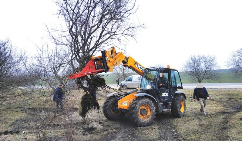Корчувач Щипці для JCB full
