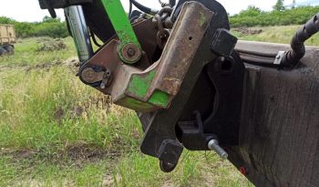 Адаптер, перехідна плита між навантажувачем Merlo і ковшем Manitou full