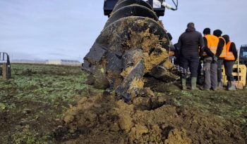 Ямобур Digga для міні-навантажувача від 0,7 до 5 тонн full