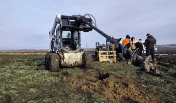 Ямобур Digga для міні-навантажувача від 0,7 до 5 тонн full