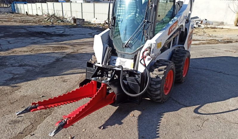 Корчувач Клешня 2в1 для міні-навантажувача Bobcat full