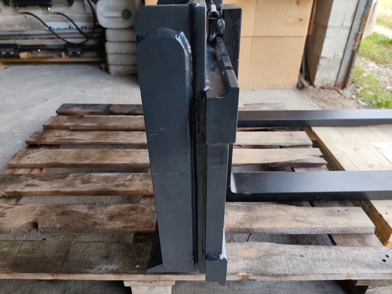 Cărucior cu furci pentru miniîncărcătoare Bobcat, Gehl, Mustang, Manitou, Case, CAT full