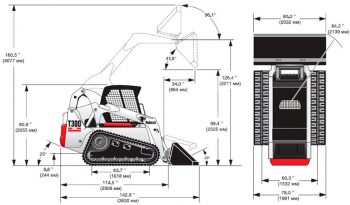 Bobcat T300 Turbo cu debit mare full