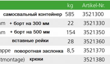 Контейнер-самосвал full