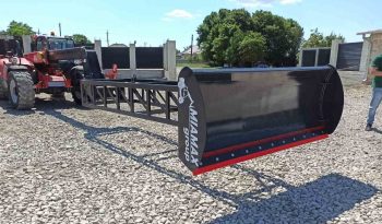 Отвал для Manitou для буртования зерна с удлинителем 3 или 4 м. full