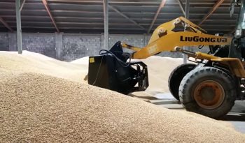 Big-Bag Fülleimer 2,3 m³ mit Wiegesystem voll