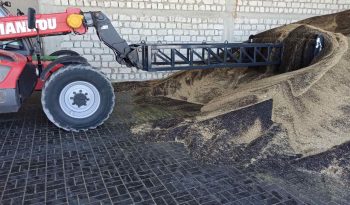 Отвал для Manitou для буртования зерна с удлинителем 3 или 4 м. full