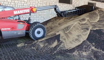 Отвал для Manitou для буртования зерна с удлинителем 3 или 4 м. full