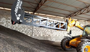 Отвал на JCB для буртования зерна с удлинителем 3 или 4 м. full